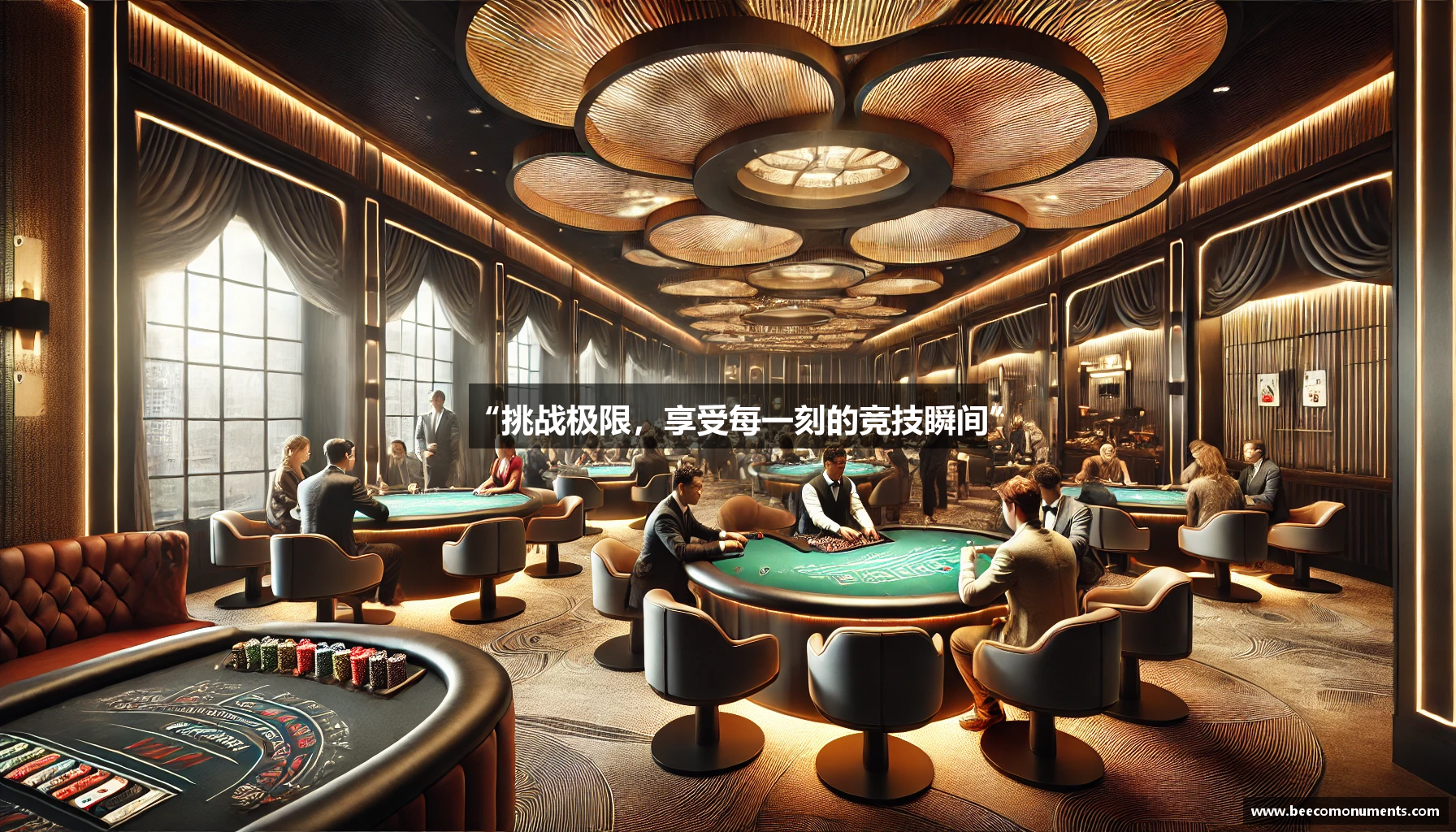 “挑战极限，享受每一刻的竞技瞬间”